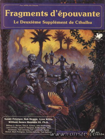 Couverture de Fragments d'Epouvante