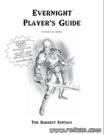 Couverture de Evernight Players Guide
