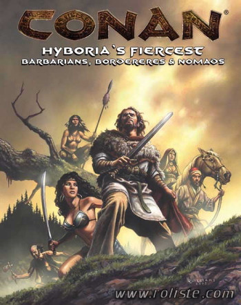 Couverture de Hyboria's Fiercest : Barbarians, Borderers & Nomads
