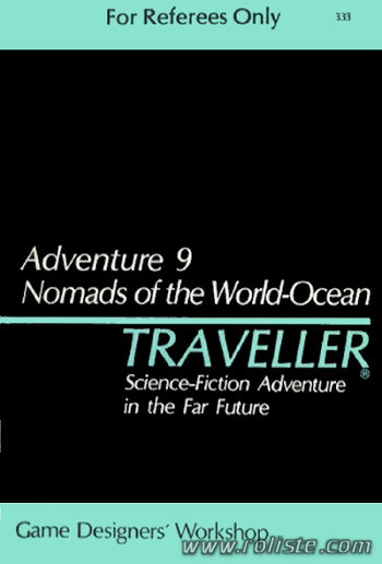 Couverture de Adventure 9 - Nomads of the World Ocean