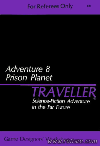 Couverture de Adventure 8 - Prison Planet