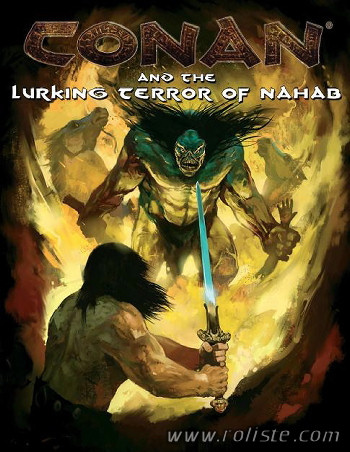 Couverture de Conan and the Lurking Terror of Nahab
