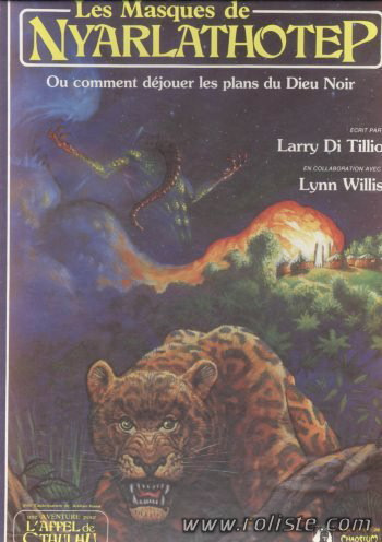 Couverture de Masques de Nyarlathotep (Les)