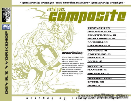 Couverture de Archetypes : Composite