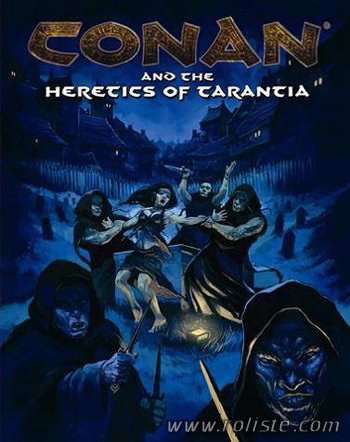 Couverture de Conan and the Heretics of Tarantia