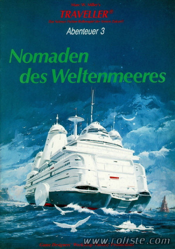 Couverture de Abenteuer 3 - Nomaden des Weltenmeeres