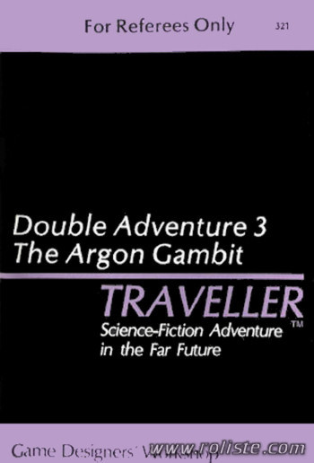 Couverture de Double Adventure 3 : Argon Gambit / Death Station