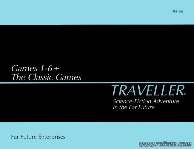 Couverture de Games 1-6+ : The Classic Games