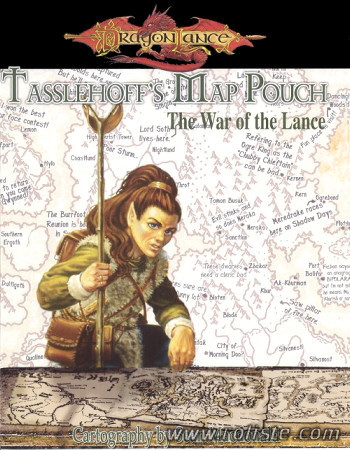 Couverture de Tasslehoff's Map Pouch : The War of the Lance