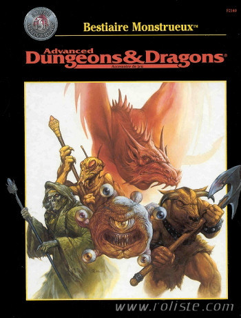 Couverture de Bestiaire Monstrueux