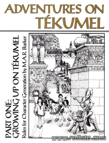 Couverture de Growing Up on Tékumel