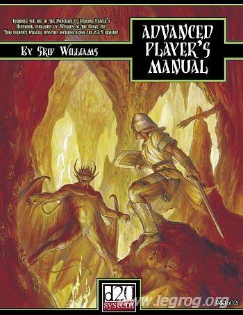 Couverture de Advanced Player's Manual