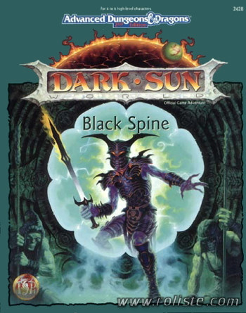 Couverture de Black Spine