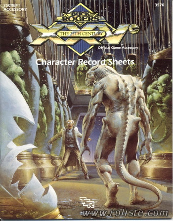 Couverture de Character Record Sheets