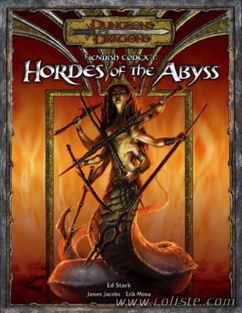Couverture de Fiendish Codex I : Hordes of the Abyss