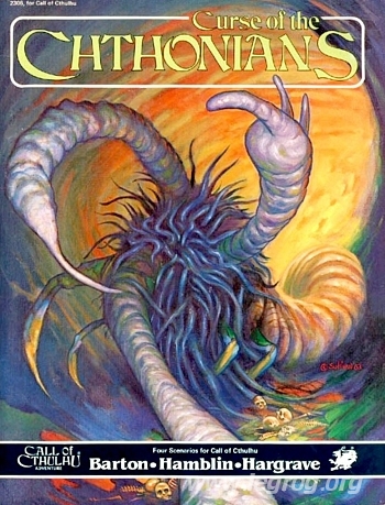 Couverture de Curse of the Chthonians