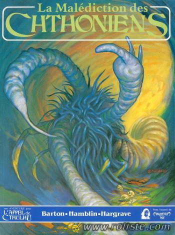 Couverture de Malédiction des Chthoniens (La)