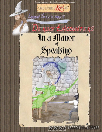 Couverture de In a Manor of Speaking