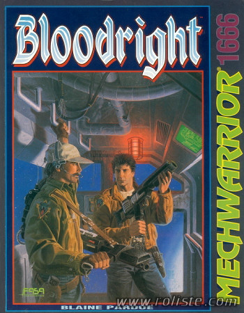 Couverture de Bloodright