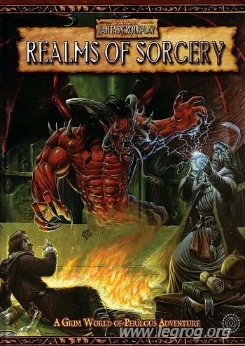 Couverture de Realms of Sorcery