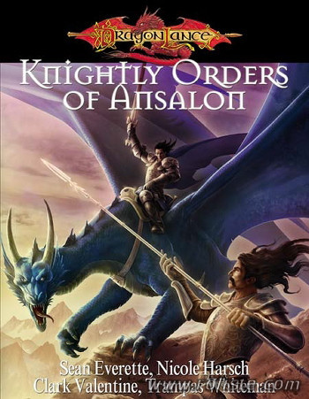 Couverture de Knightly Orders of Ansalon