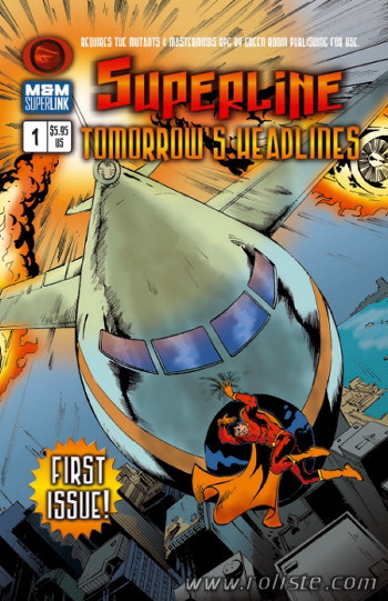 Couverture de Superline 1 - Tomorrow's Headlines