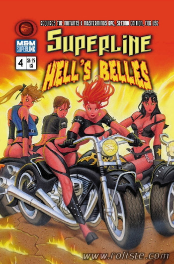 Couverture de Superline 4 - Hell's Belles
