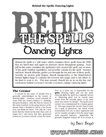 Couverture de Dancing Lights
