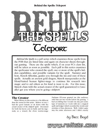 Couverture de Teleport