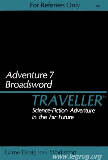 Couverture de Adventure 7 - Broadsword