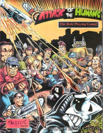 Couverture de Attack of the Humans !