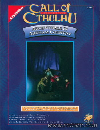 Couverture de Adventures in Arkham Country