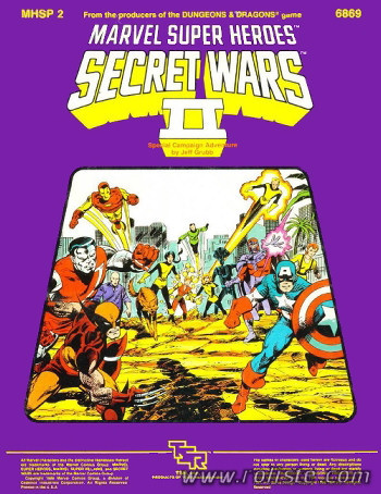 Couverture de MHSP2 - Secret Wars II