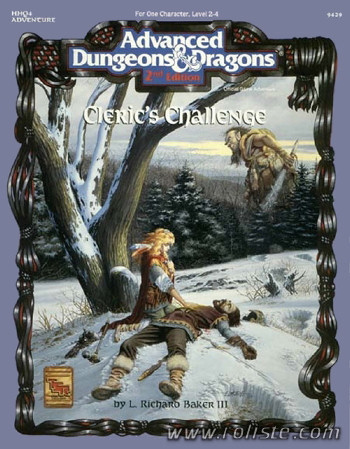 Couverture de HHQ4 - Cleric's Challenge