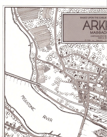 Couverture de Arkham Map
