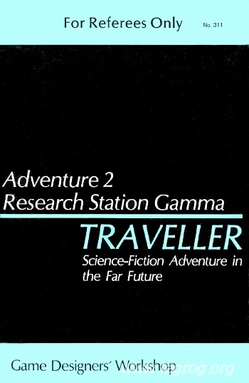 Couverture de Adventure 2 - Research Station Gamma