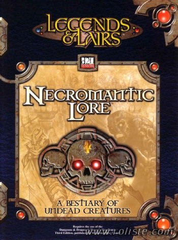 Couverture de Necromantic Lore