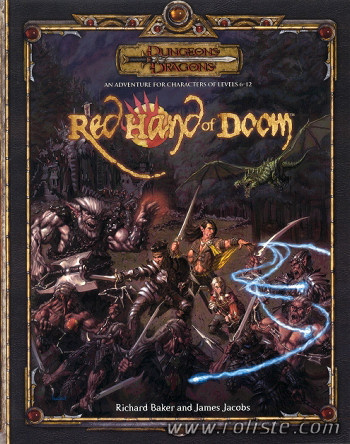 Couverture de Red Hand of Doom