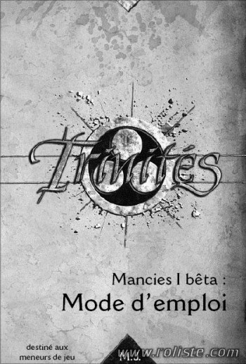 Couverture de Mancies I Bêta : Mode d'Emploi