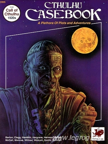 Couverture de Cthulhu Casebook