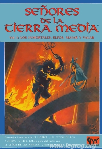 Couverture de Señores de la Tierra Media Vol. I : los Immortales