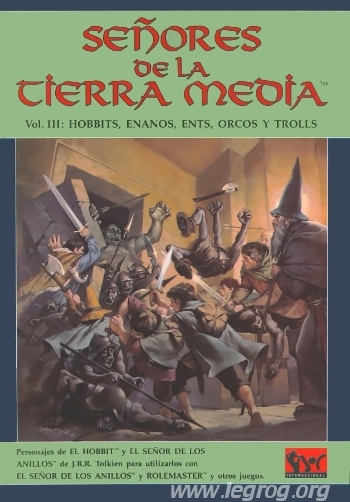 Couverture de Señores de la Tierra Media Vol. II : las Razas Humanes