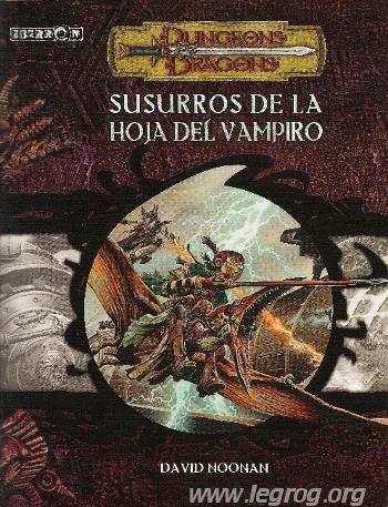 Couverture de Susurros de la Hoja del Vampiro