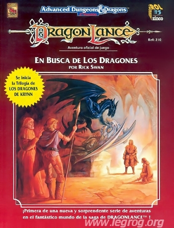 Couverture de DLE1 - En Busca de los Dragones