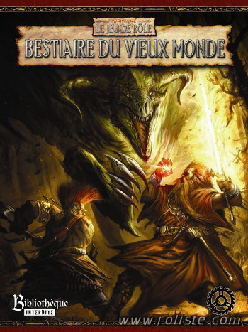 Couverture de Bestiaire du Vieux Monde