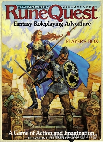 Couverture de RuneQuest - Player's Box