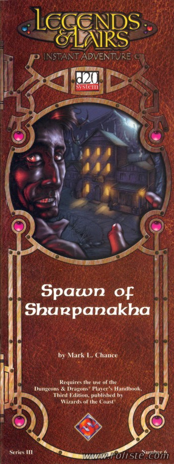 Couverture de Spawn of Shurpanakha