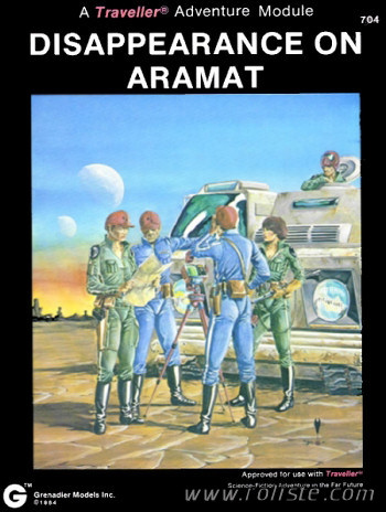 Couverture de Disappearance on Aramat
