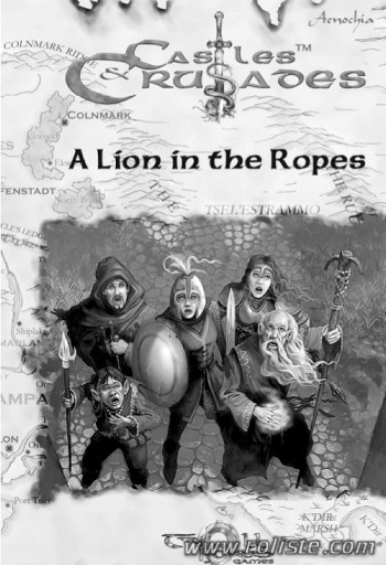 Couverture de Lion in the Ropes (A)