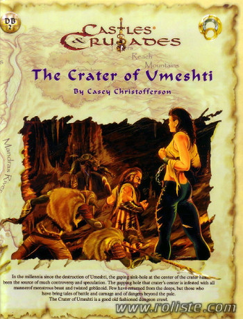 Couverture de DB2 - The Crater of Umeshti